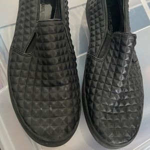 MK studded leather slip on